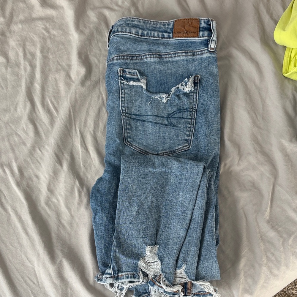 American Eagle Outfitters Blue Skinny Jeans